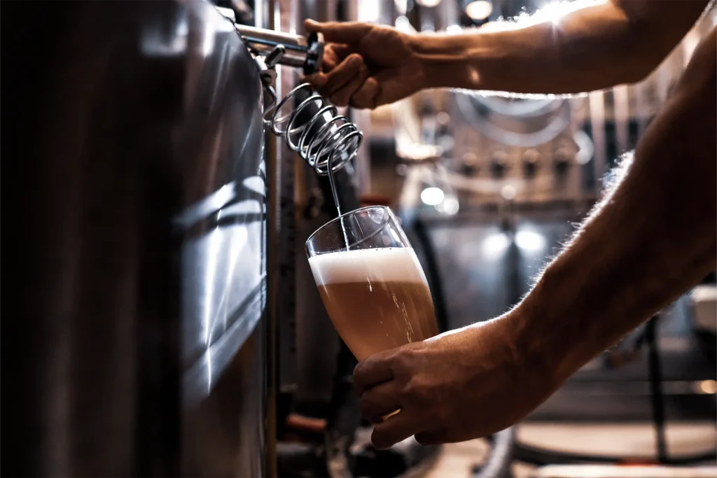 Beer production